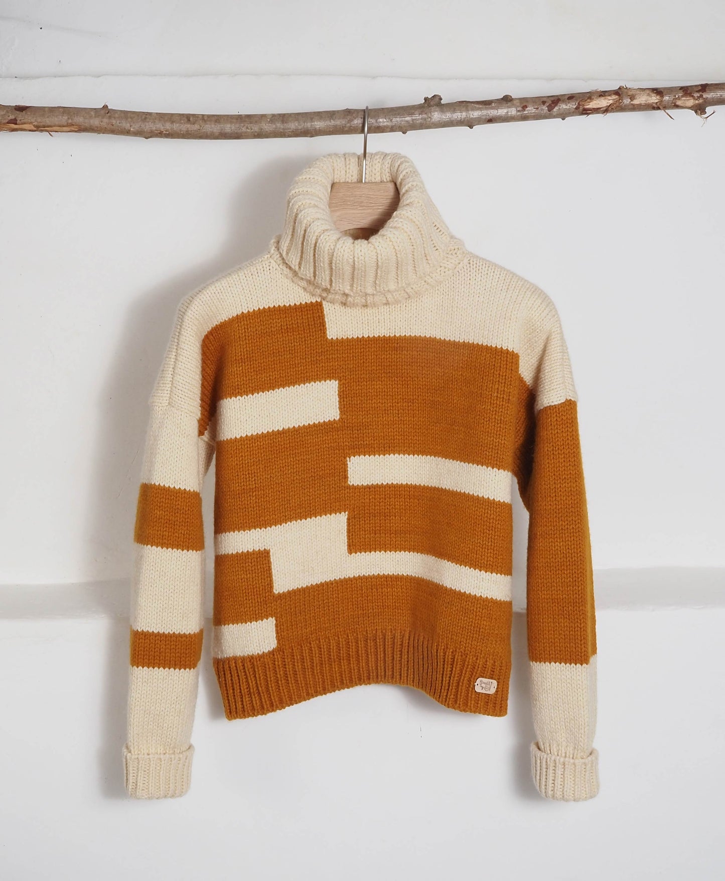 RAFTER JUMPER IN CINNAMON